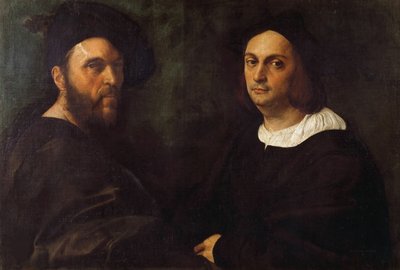 ダブルポートレート、c。 1516年。 作： Raphael