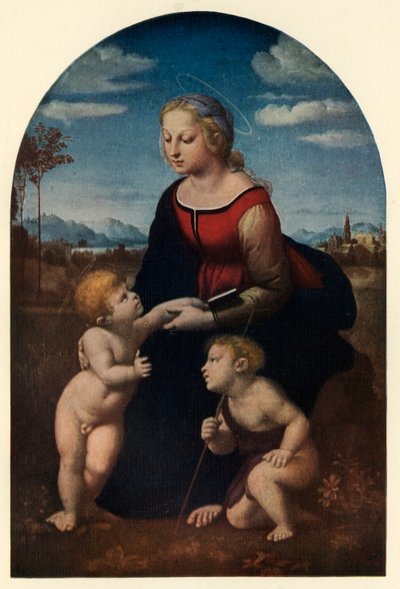 ラベルジャルディニエール、1507、c1912 作： Raffaello Sanzio Raphael
