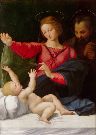 ロレートのマドンナ、1508年頃 作： Raffaello Sanzio Raphael