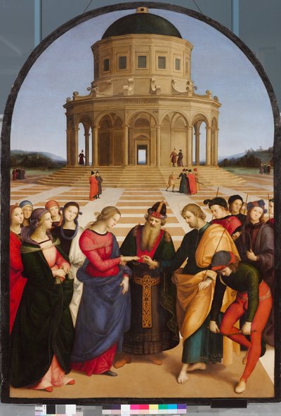聖母の結婚、1504 作： Raphael