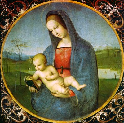 「マドンナ・コネスタビレ」、1502-1503。 作： Raphael
