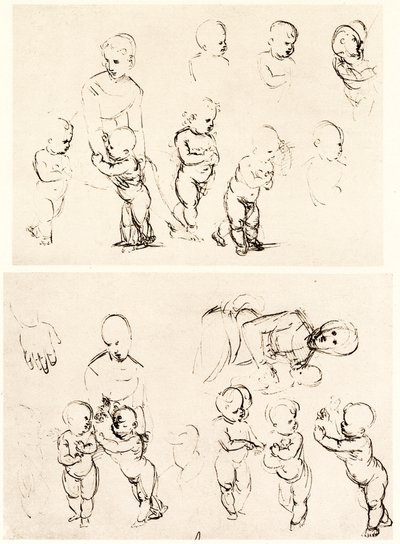 田舎のマドンナのためのさまざまなデザイン 作： Raffaello Sanzio Raphael