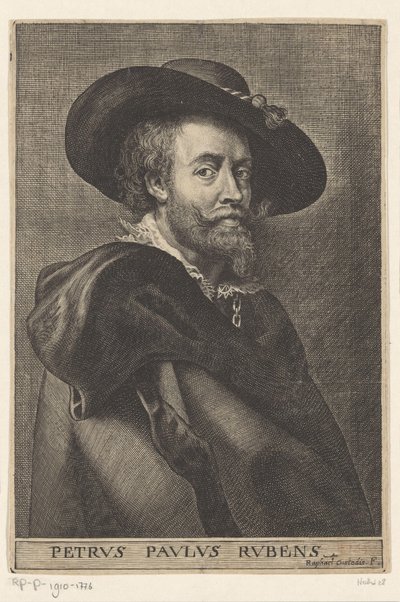 ピーター・パウル・ルーベンスの肖像 Petrus Paulus Rubens (オブジェクトのタイトル) 作： Raphael Custos