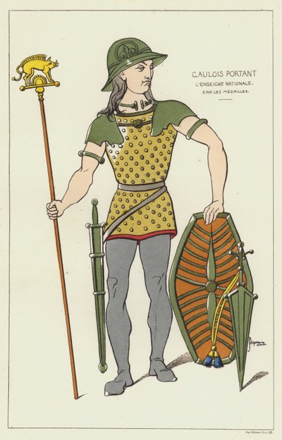 サインを運ぶガリア 作： Raphael Jacquemin