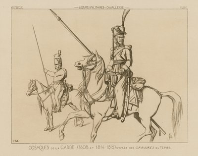 ロシア警備隊のコサック（1808および1814-15） 作： Raphael Jacquemin