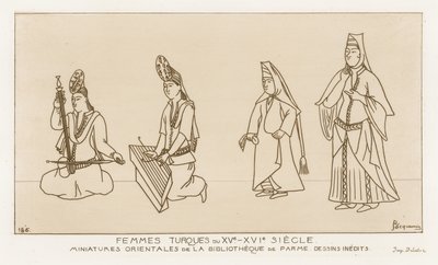 15〜16世紀のトルコの女性 作： Raphael Jacquemin