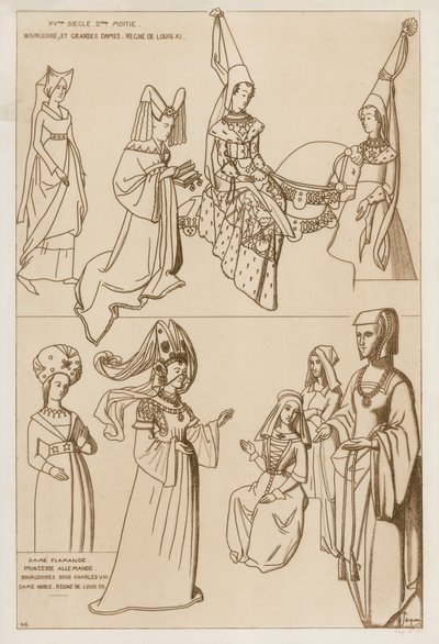 15世紀後半の女性 作： Raphael Jacquemin