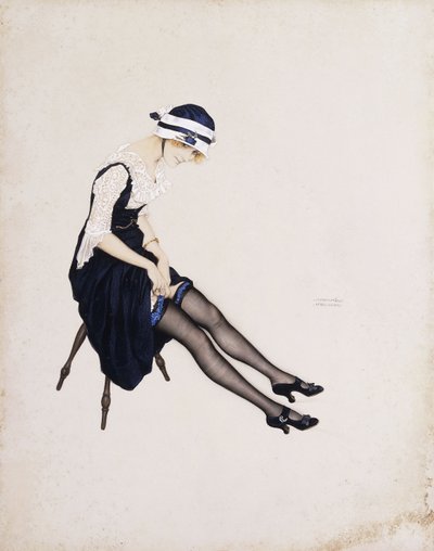 ガーター、 作： Raphael Kirchner