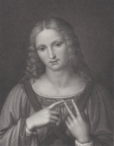 律法を宣言するキリスト、1817年 作： Raphael Morghen