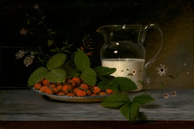 イチゴとクリーム、1816 作： Raphaelle Peale