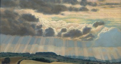 雲のある風景 作： Raymond Booth