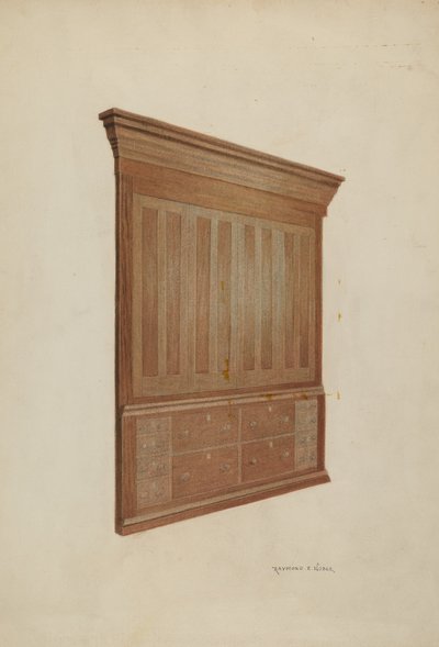 戸棚 作： Raymond E. Noble