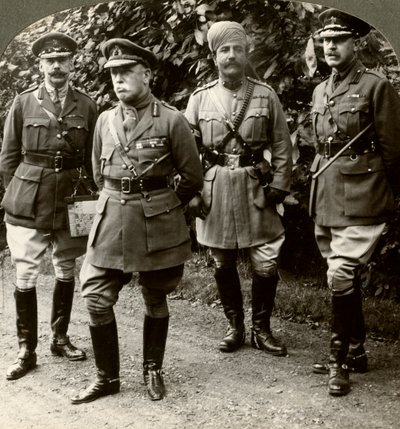 ジョンフレンチ卿、BEF司令官、フランス、第一次世界大戦、1914年〜1915年。 作： Realistic Travels Publishers
