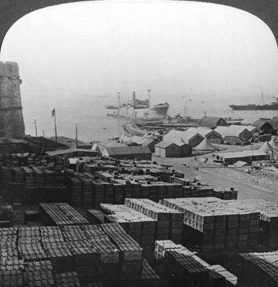 セッドエルバール、ガリポリ、トルコ、第一次世界大戦、1915年の店舗 作： Realistic Travels Publishers