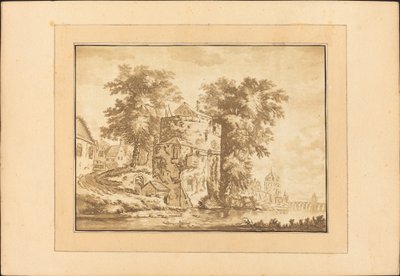 オランダの風景 作： Regina Schönecker after Abraham Rademaker