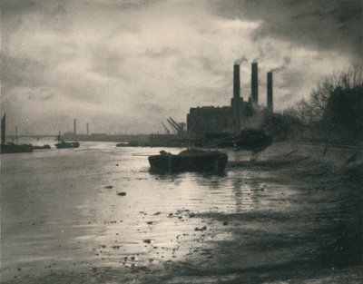 チェルシー発電所、1927年、1927年 作： Reginald Belfield
