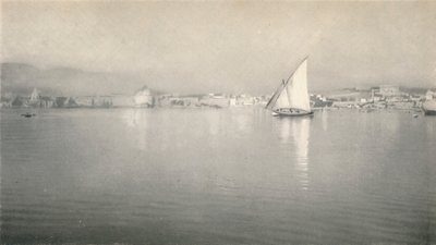 港、パルマ、マヨルカ、c27年、1927年 作： Reginald Belfield