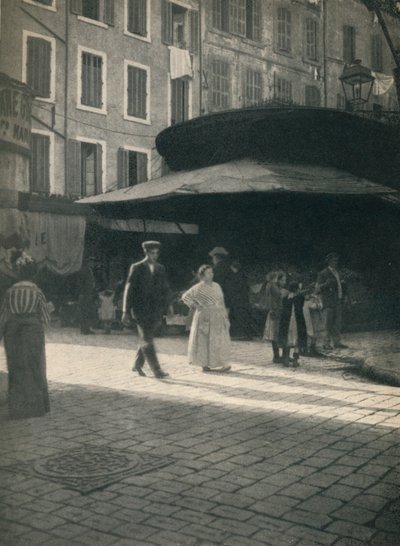 サンシャインアンドシャドウ、マルセイユ、c1927、1927 作： Reginald Belfield