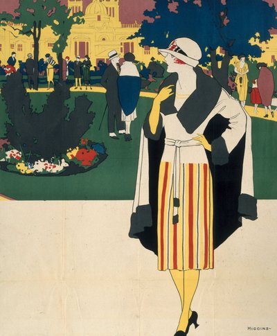 Harrogate, LNERのポスターをトリミングしたもの。 作： Reginald Edward Higgins