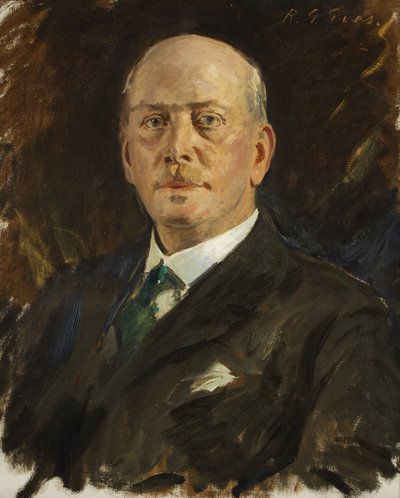 W.J. Warley, Esq., Senior Assistant Official Receiver of Bristol (油彩・キャンバス) 作： Reginald Grenville Eves