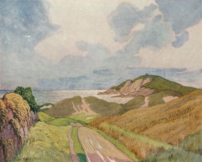「銀色の太陽」、c1920 1926 作： Reginald Guy Kortright