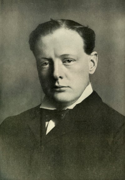 ウィンストンチャーチル海軍大将、1919年。 作： Reginald Haines