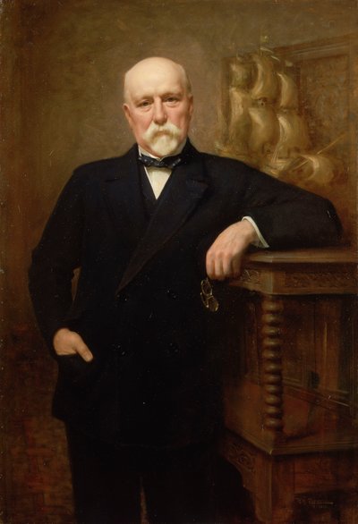 サー・ウォルター・ランシマン（1847-1937） 作： Reginald Henry Campbell