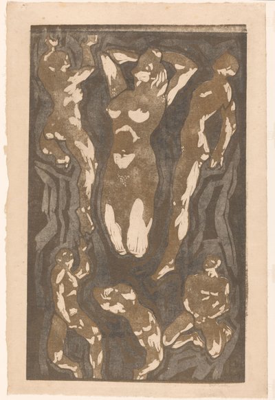 6人の人物による構成 作： Reijer Stolk (signed by artist)
