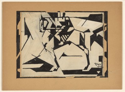 馬に乗ったライダー 作： Reijer Stolk (signed by artist)