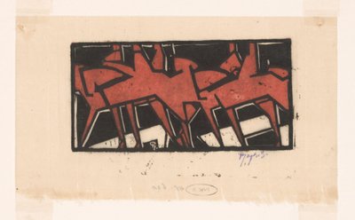 馬に乗ったライダー 作： Reijer Stolk (signed by artist)