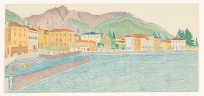 水上のイタリアの都市の眺め 作： Reijer Stolk
