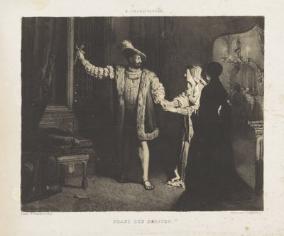 フランス1世の生涯からのエピソード Frans den Eerste (オブジェクトのタイトル) 作： Reinier Craeyvanger