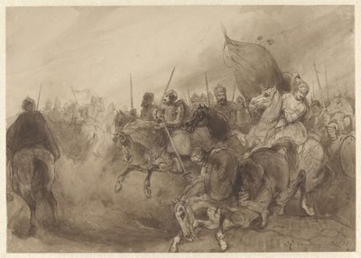 中世の騎馬戦 作： Reinier Craeyvanger