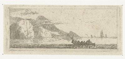 スループのある小さな海の景色 小さな海景（連載タイトル） 作： Reinier Nooms