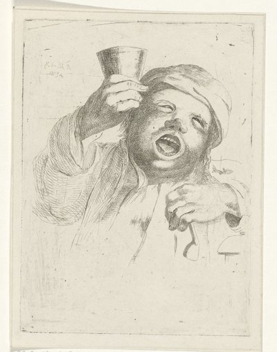 酒飲み 作： Reinierus Albertus Ludovicus baron van Isendoorn à Blois
