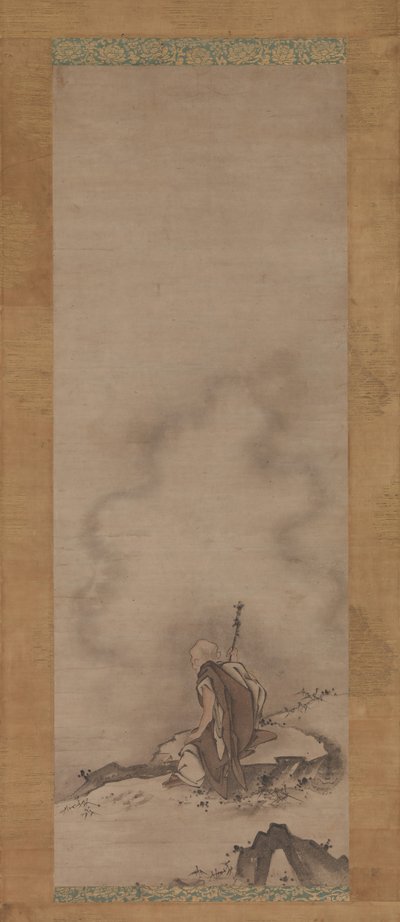 15世紀前半の鳳凰、漢山、師徳。 作： Reisai