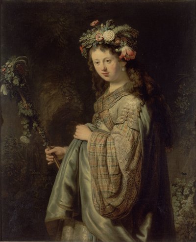 フローラ 作： Rembrandt