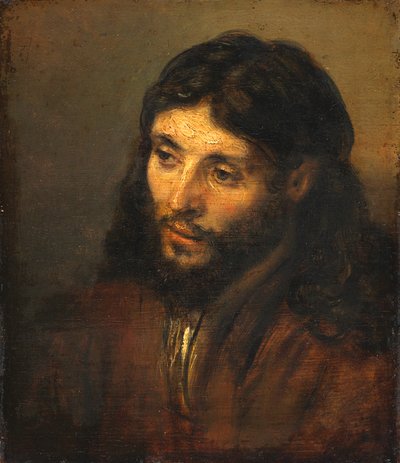 キリストの頭 作： Rembrandt