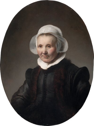 アエルティエ・ピータースドル・ウイレンバーグの肖像 作： Rembrandt