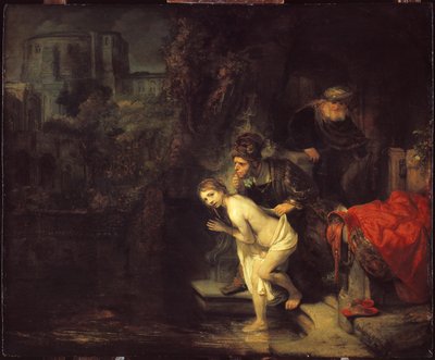 スザンナと長老たち 作： Rembrandt van Rijn