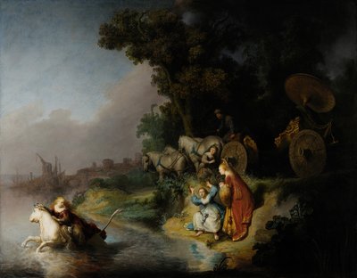 エウロパの誘拐 作： Rembrandt