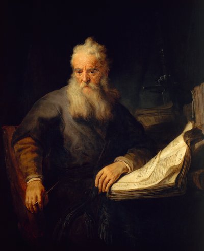 使徒パウロ 作： Rembrandt Harmensz. van Rijn
