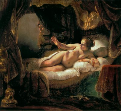 ダナエ 作： Rembrandt van Rijn