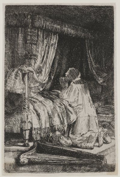 祈りのデビッド 作： Rembrandt van Rijn