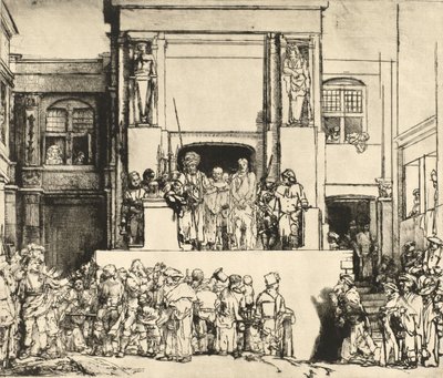 男を見よ 作： Rembrandt van Rijn
