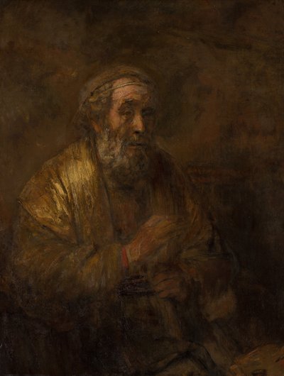 店員に口述するホーマー 作： Rembrandt van Rijn