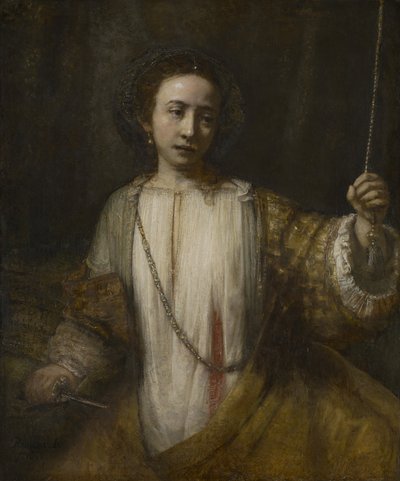 ルクレティア 作： Rembrandt Harmensz. van Rijn