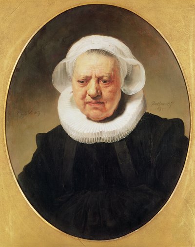AechjeClaesdarの肖像 作： Rembrandt van Rijn