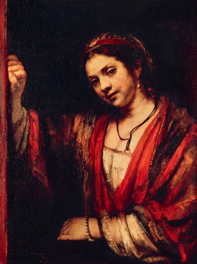 ヘンドリッケ・ストフェルスの肖像 作： Rembrandt Harmensz. van Rijn