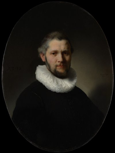 男の肖像 作： Rembrandt van Rijn